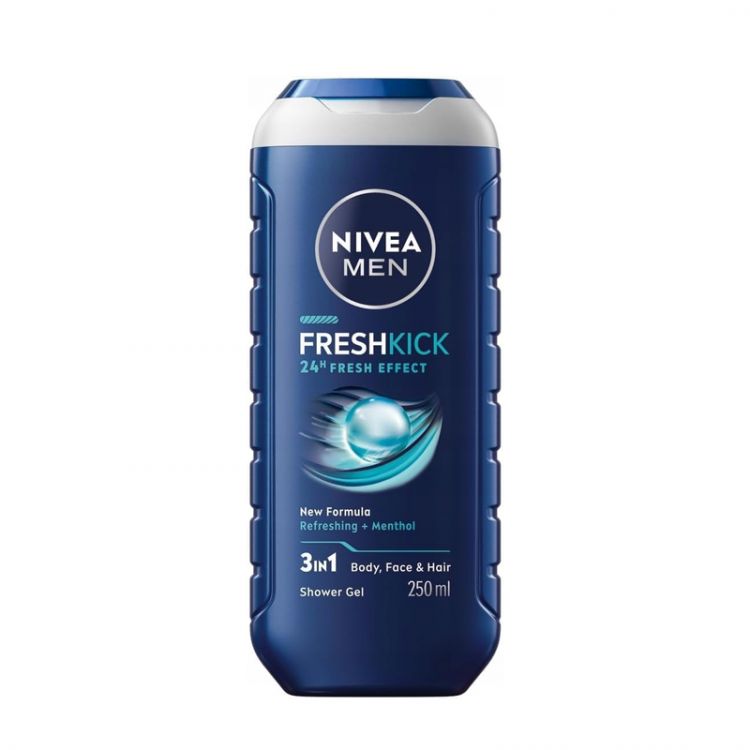 Nivea Men Fresh Kick Sprchovací gél 250 ml