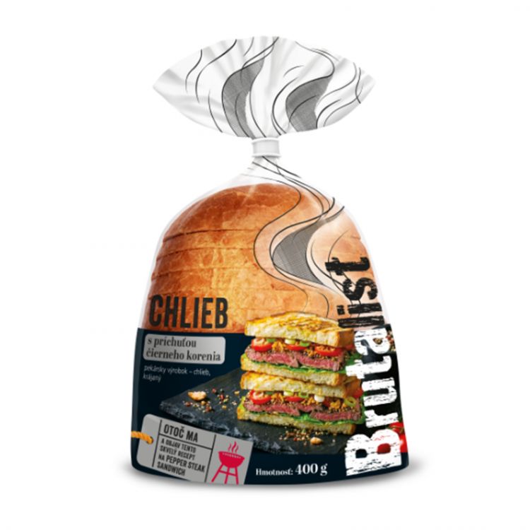 Brutalist Chlieb s príchuťou čierneho korenia 400g