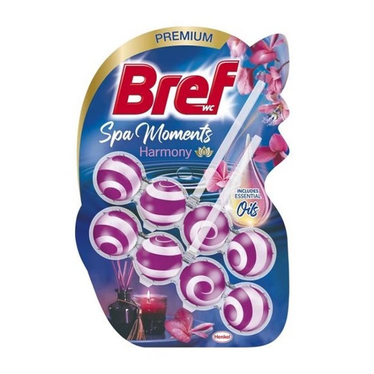 Bref toilet freshener 2x50 g Spa Moments Harmony