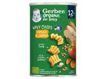 GERBER Wavy chips mrkva a jablko 35 g