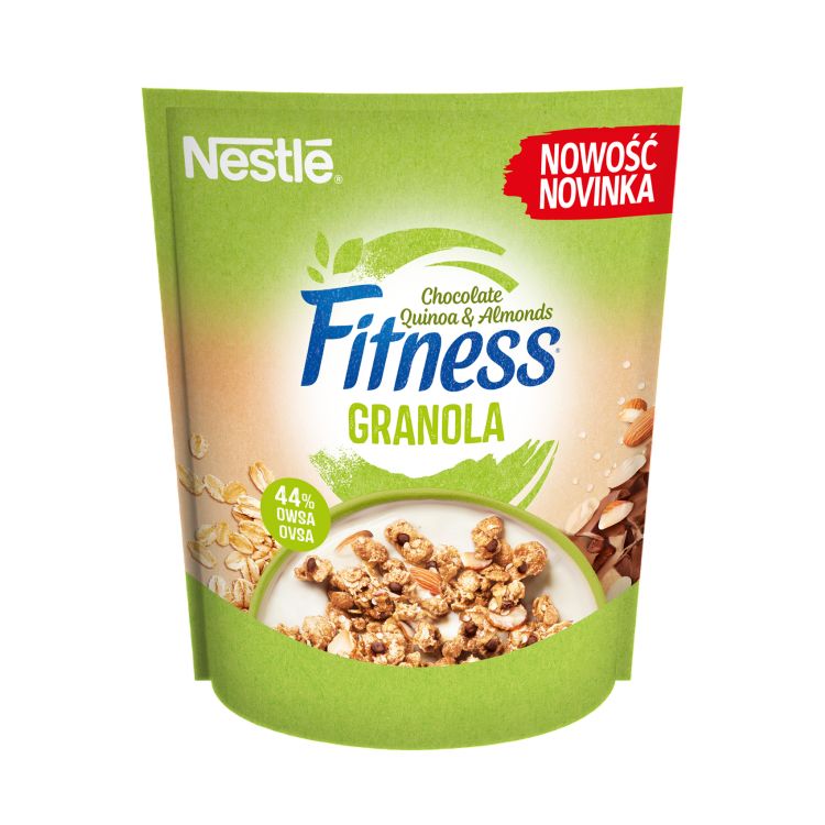 NESTLÉ Fitness Granola Chocolate & Quinoa 300 g