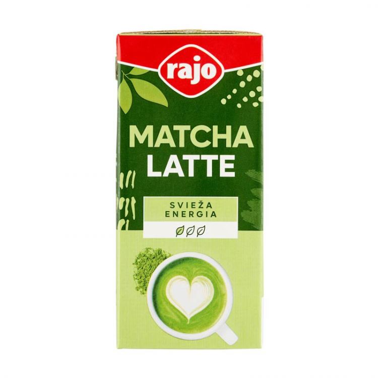 Rajo UHT Mlieko Matcha Latte 330ml