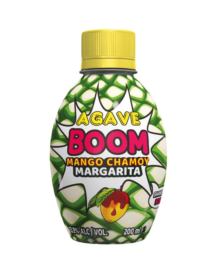 Agave Boom Margarita Cocktail Mango Chamoy 13.9% 0,2l