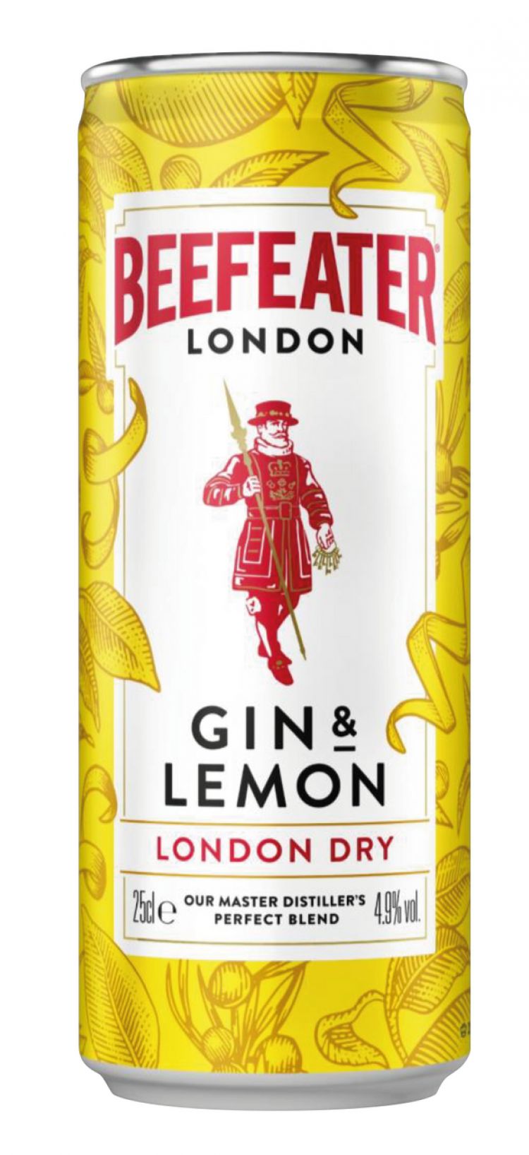 Beefeater Gin&Lemon miešaný nápoj 250 ml