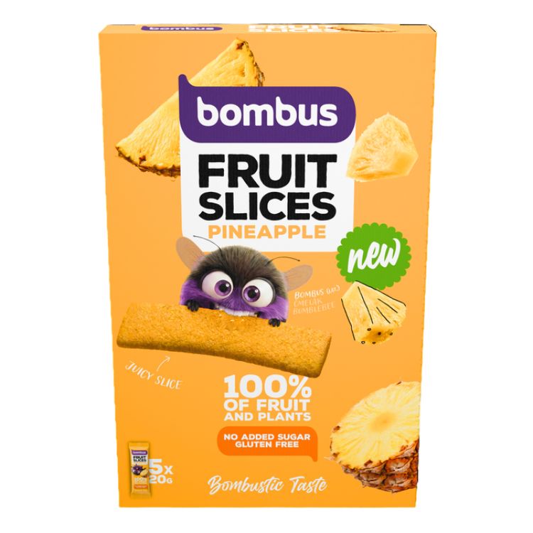 Bombus Fruit slices Pineapple 5x20g