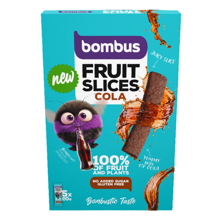 Bombus Fruit slices Cola 5x20g