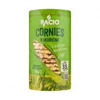 Racio Cornies kukuričné s ľanovými semiačkami 115 g