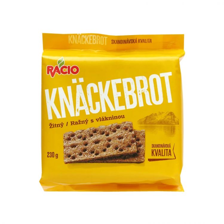 Racio Knäckebrot ražný s vlákninou 230 g