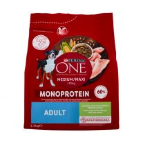 Purina ONE Medium/Maxi Adult Dog Monoprotein 2,5 kg morka