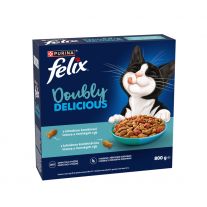 Felix Doubly Delicious Adult s lososom a morskou rybou 800g