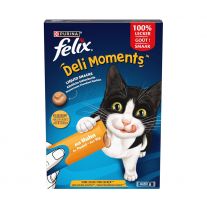 Felix Deli Moments Krémové mačacie maškrty s kuracím mäsom 4x10g