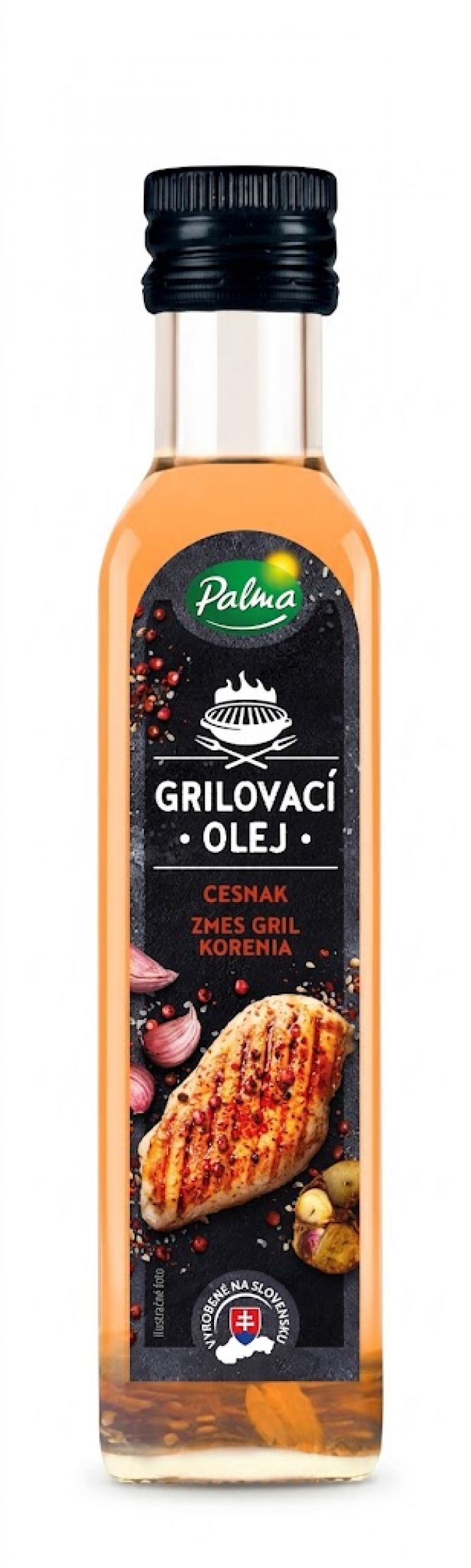 Raciol Grilovací olej korenie, cesnak 0,25 l