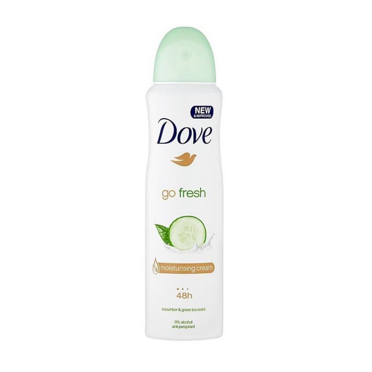 DOVE deo sprej 150ml Go Fresh Cucumber & Green Tea