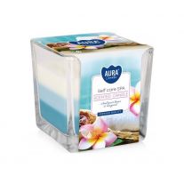 BISPOL sviečka sklo 170g Self care Spa