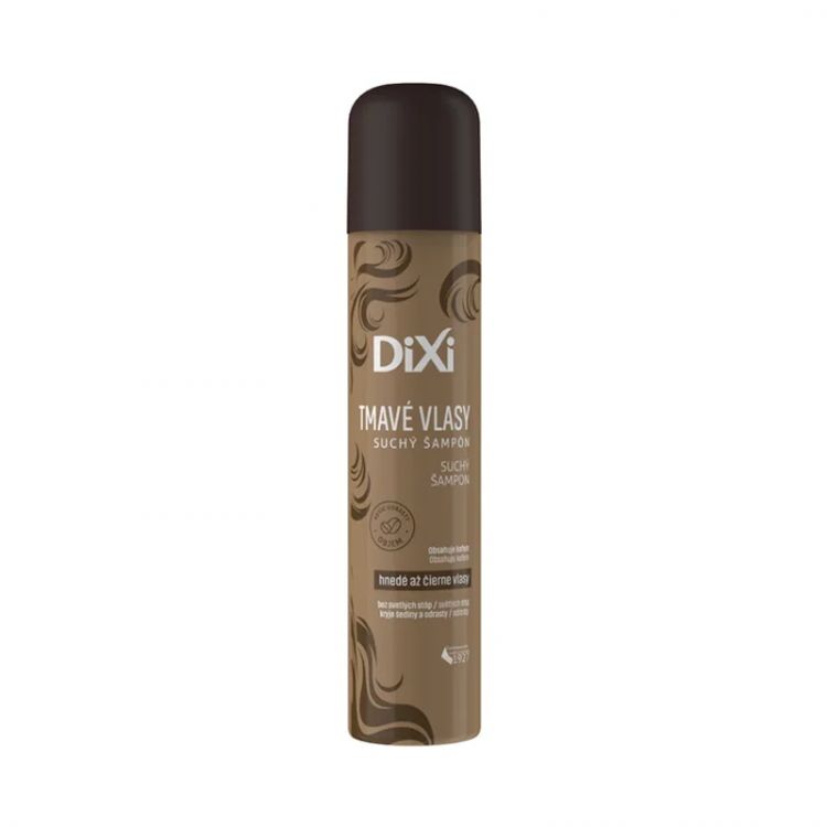 DIXI suchý šampón 200ml Tmavé vlasy