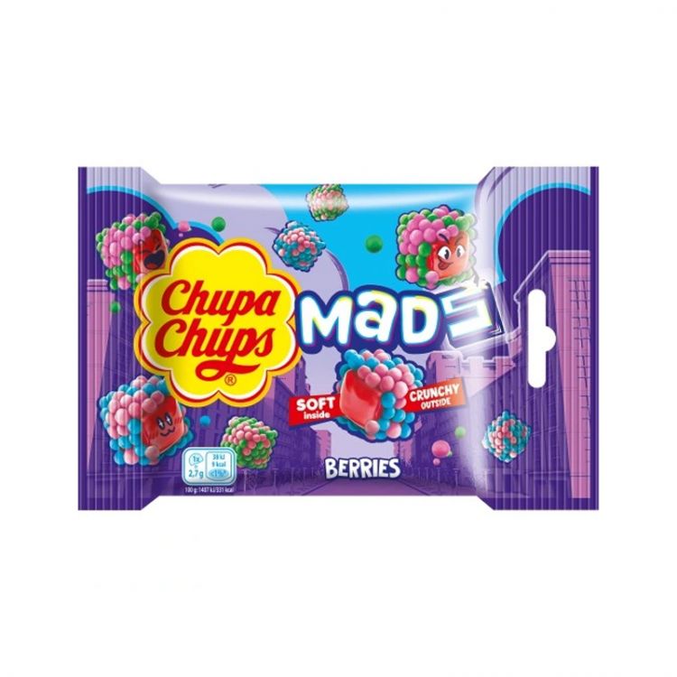 Chupa Chups Mads Berries 45g