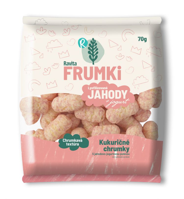Ravita Chrumky Jahoda - Jogurt 70g