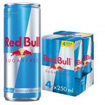 Red Bull Sugarfree energetický nápoj 4 x 250 ml