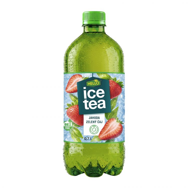 Hello Ice Tea jahoda 0,7l