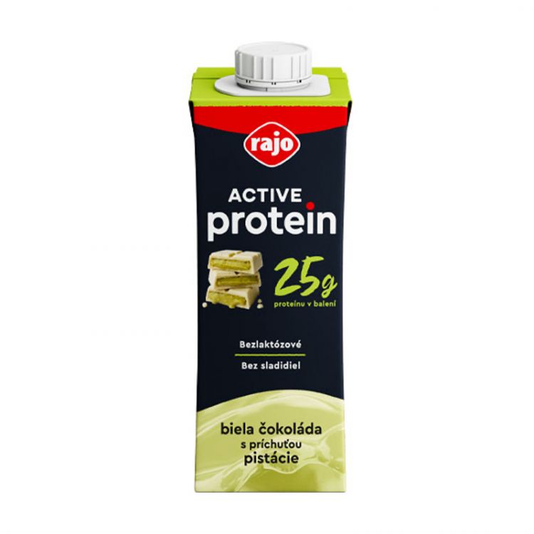 Milk Drink Rajo Protein Biela Coko-Pistacia 250ml