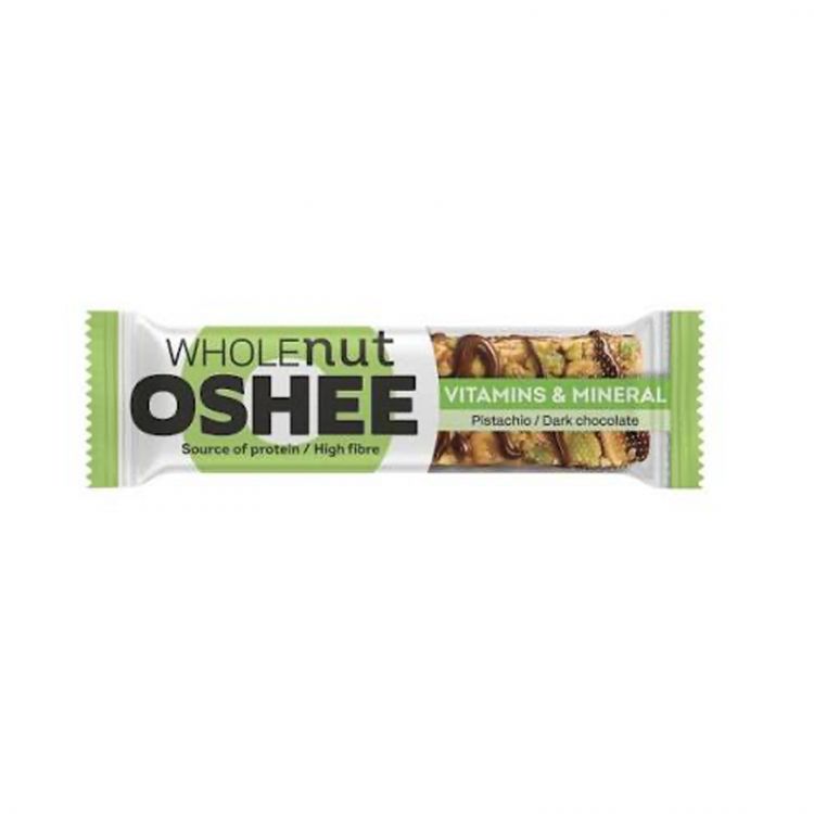 OSHEE Wholenut tyčinka Pistácie 40g