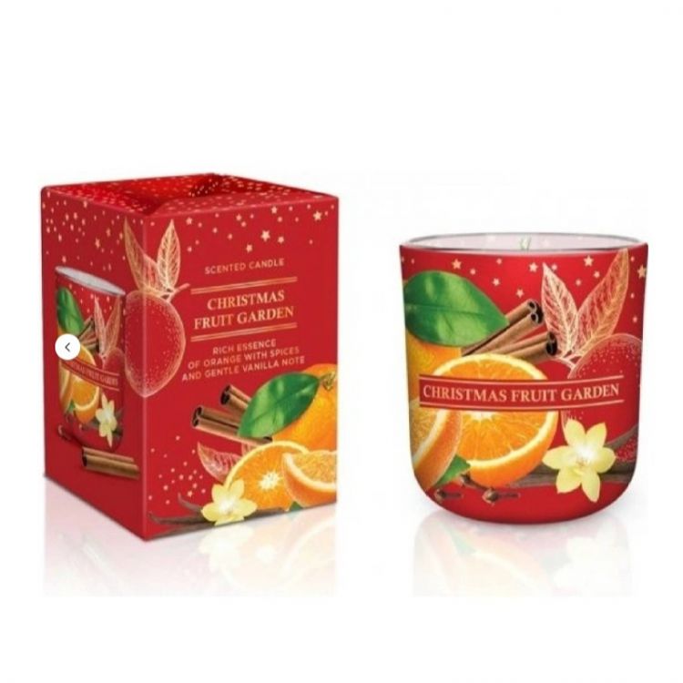 Bartek vonná sviečka v skle 150g Christmas Fruit Garden