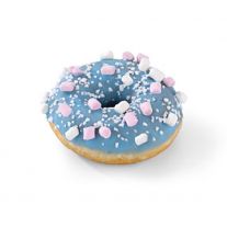 Donut modrý s marsmallows 60g
