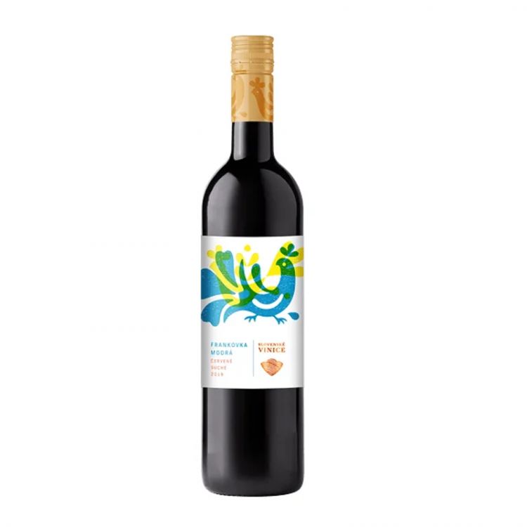 Slovenské Vinice Folk Frankovka modrá 750 ml