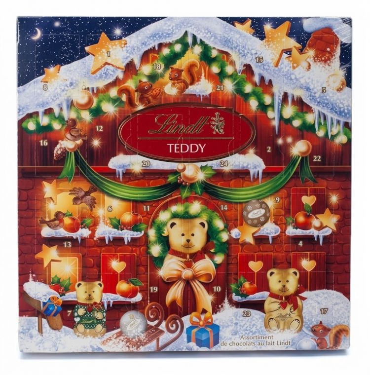 Lindt Teddy Advent Calendar 124 g