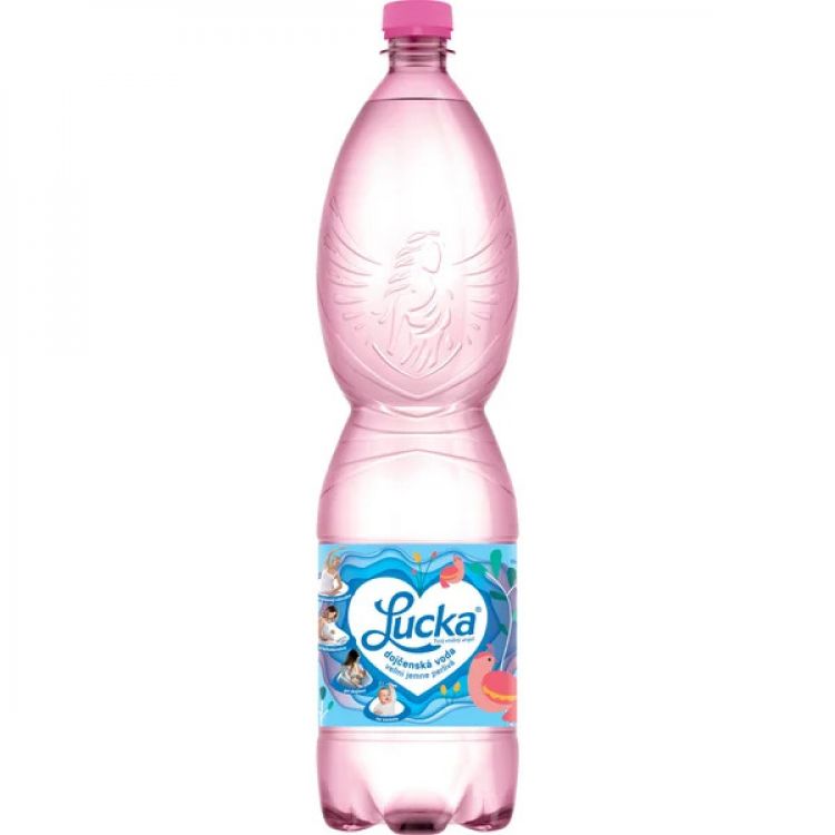 Lucka dojčenská voda jemne perlivá 1,5 l
