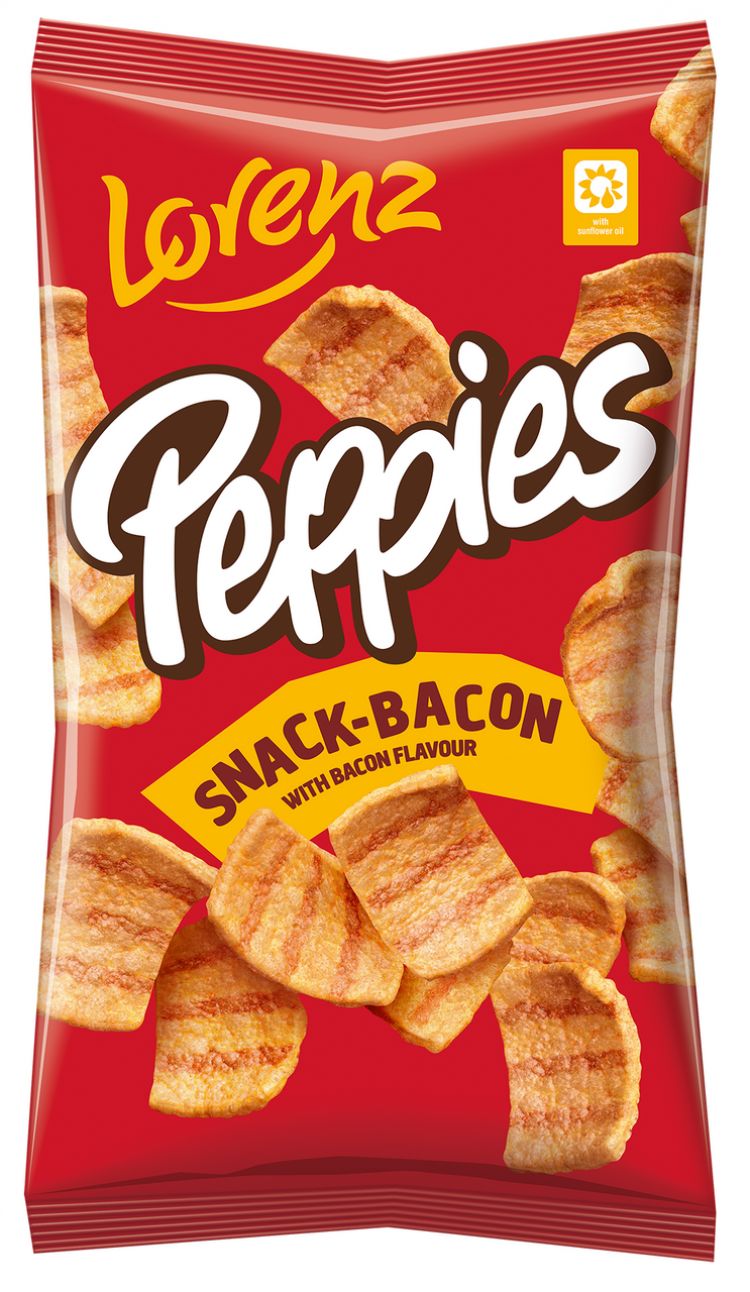 Lorenz Peppies bacon chips 75 g