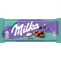 Milka Bubbly tabuľková čokoláda kokos 97 g