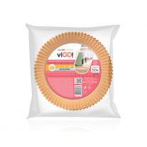 viGO! Papier na pečenie do teplovzdušnej fritézy 16 cm 50 ks