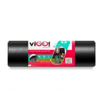 viGO! Eko vrecia LD zaväzovacie čierne 240L 10 kusov 40mic