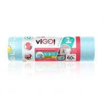 viGO! Prémiové č.1 vrecia LD zaťahovacie 4 SEZÓNY LETO oceán 60L 10 ks 30mic