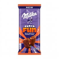 Milka Extra Fun želé čokoládová sušienka 150 g