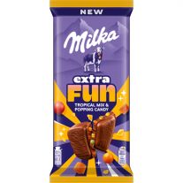 Milka Extra Fun tropický mix čokoládová sušienka 150 g