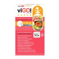 viGO! papierové desiatové vrecká 50 ks krabička