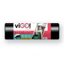 viGO! Profesional Vrecia LD ​jednoduché čierne 120L 5 ks 140mic
