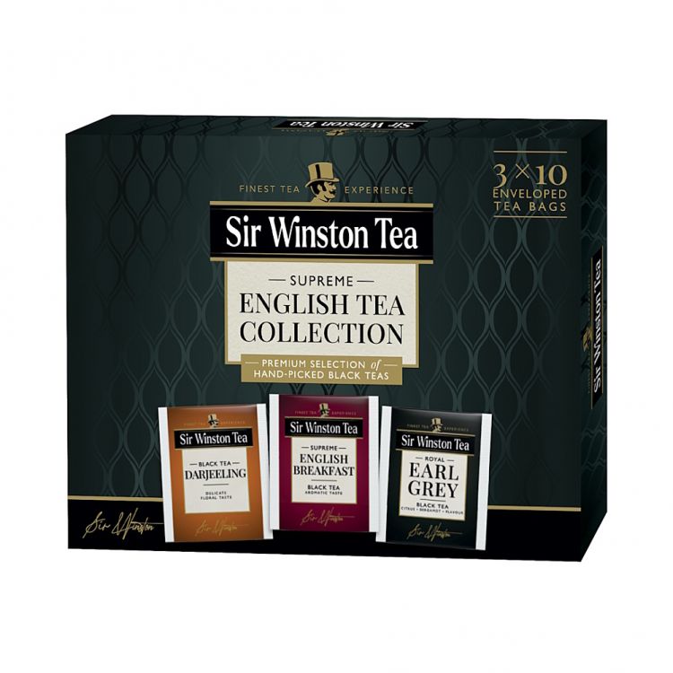 SIR WINSTON English tea collection čiernych čajov 53g