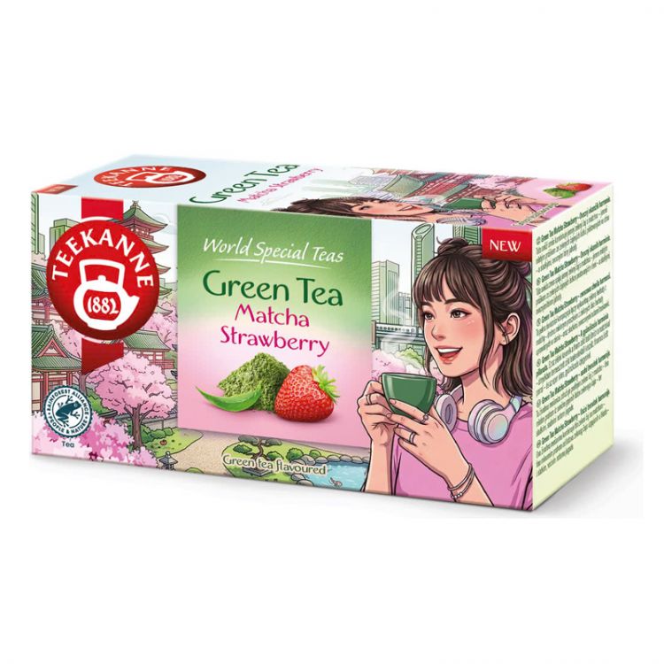 TEEKANNE Green Tea Matcha Strawberry 35g