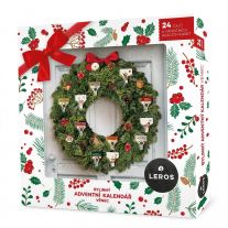 Leros Bylinný adventný kalendár veniec, 24NS