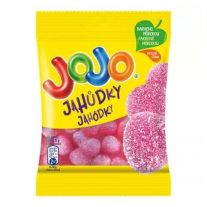 JOJO Jahôdky želé cukríky s jahodovou príchuťou 80 g