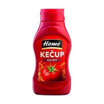 Hamé Kečup ostrý 490g