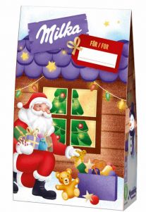 Milka Vianočný domček 70g