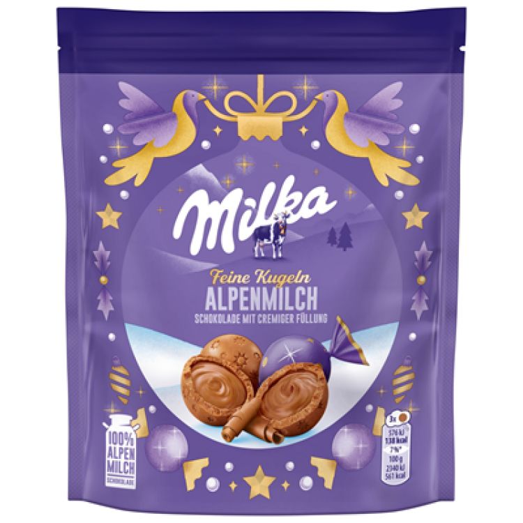 Milka Jemné guličky mliečne 90 g