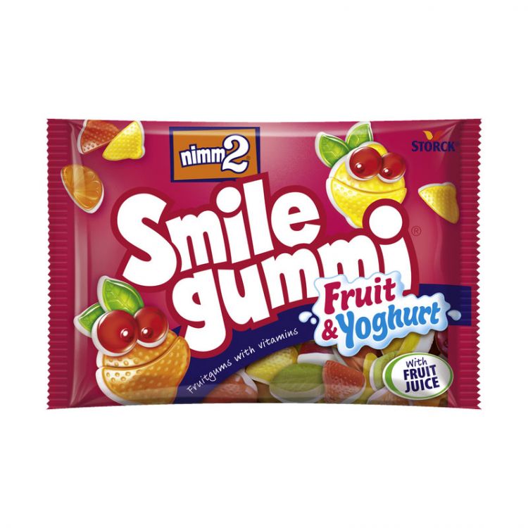 nimm2 Smilegummi jogurtovo-ovocné bonbóny 100 g
