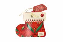 English Tea Shop BIO Santova Vianočná červená ponožka 12g