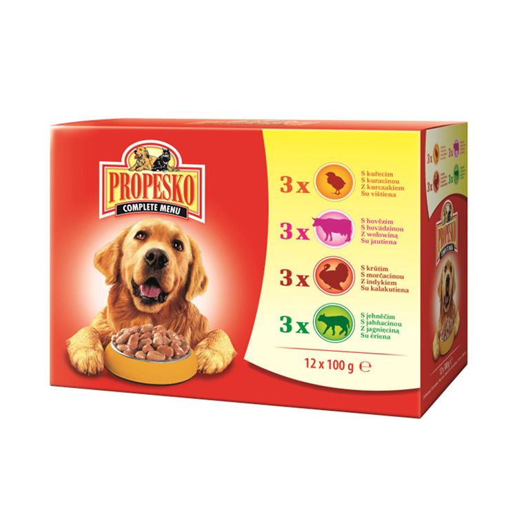 Propesko pes multipack 12x100g - eDELIA.sk