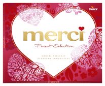 Merci vylamovacie srdce 250g